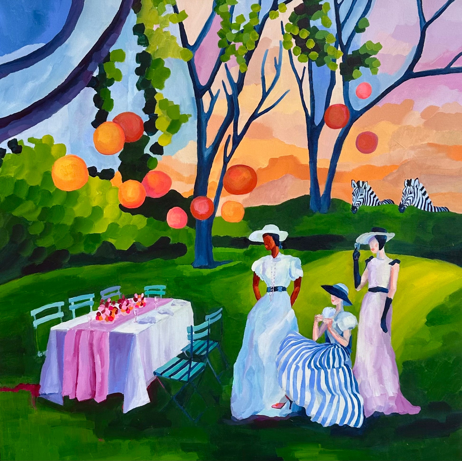 The Gossiping Zebras
