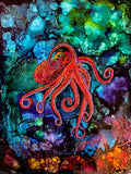 Red Octopus Mother