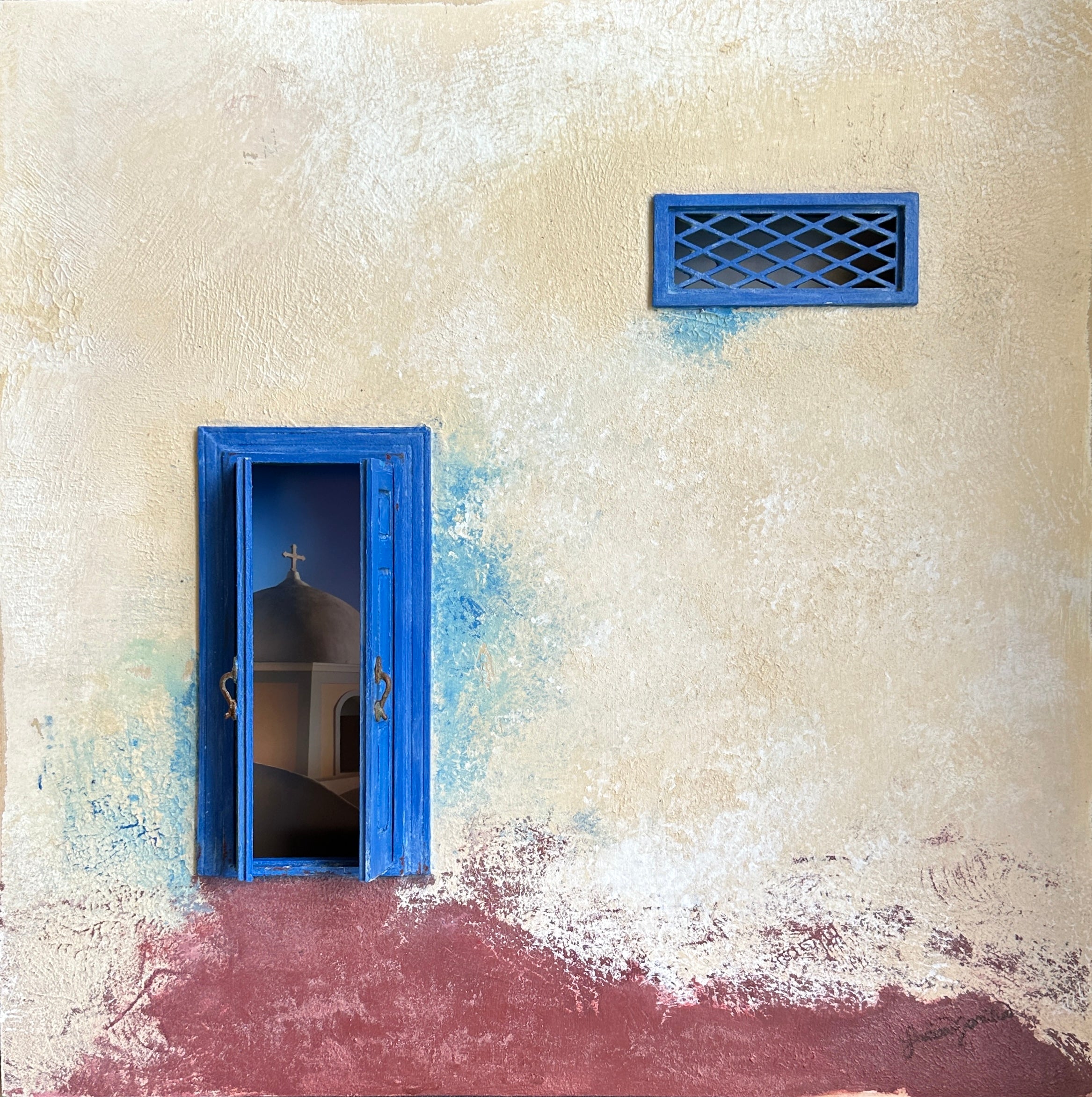 Door to Santorini