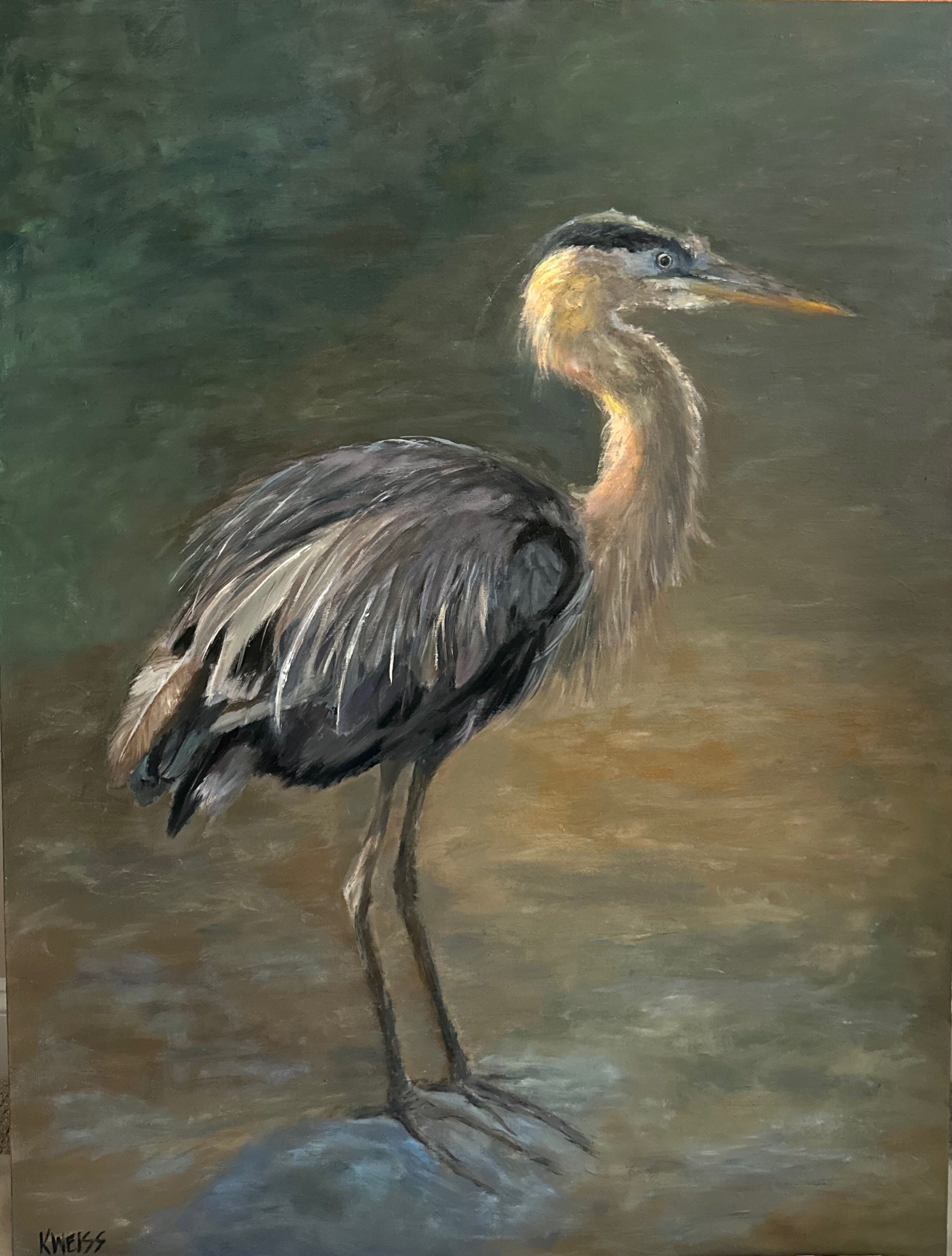 The Watcher at Water's Edge